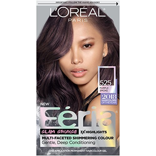 L'Oreal Paris Feria Multi-Faceted Shimmering Permanent Hair Color, 525  Purple Smoke, Pack of 1, Hair Dye - Shop Imported Products from USA to India  Online - iBhejo