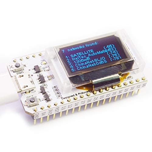 HiLetgo ESP32 OLED WiFi Kit V3 Type-C ESP-32 0.96 Inch Blue OLED Display  WiFi+Bluetooth CP2012 Internet Development Board for Arduino ESP8266 NodeMCU