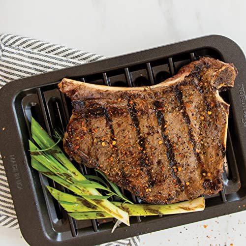 Nordic Ware Compact Cast Grill & Sear, Small, Black - Imported Products  from USA - iBhejo
