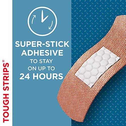 Band-Aid Brand Sheer Strips Adhesive Bandages for Minor Scrapes, Assorted  Sizes, 60 Count, Health & Personal Care