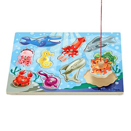 Melissa and doug sales fishing puzzle