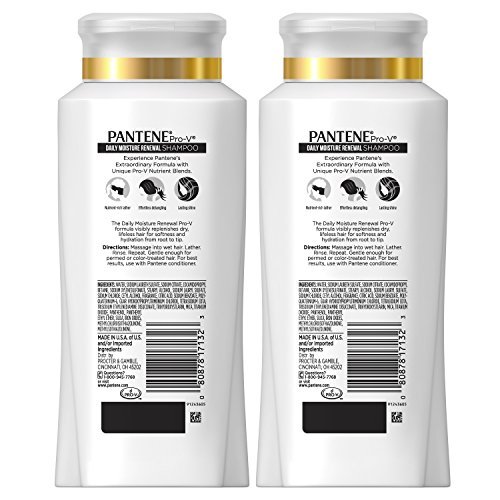 Pantene ProV Daily Moisture Renewal Shampoo 375ml  Pantene shampoo  Pantene Moisturizer