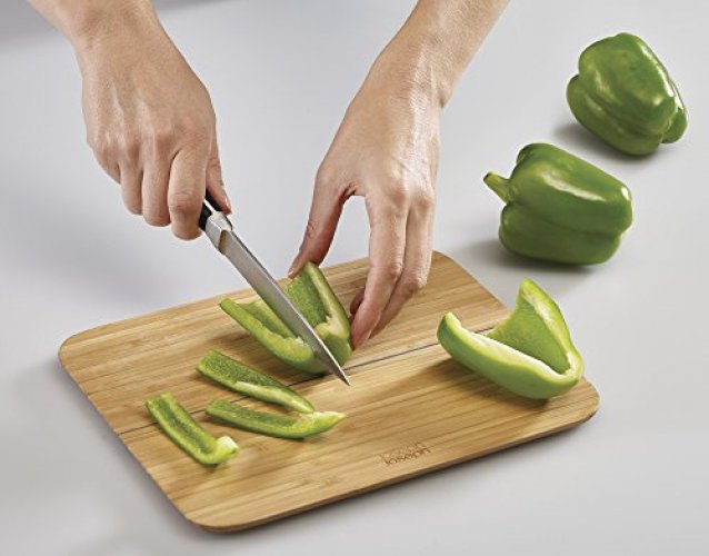 The Original Gorilla Grip Oversized 100% Bpa Free Reversible Durable  Kitchen Cutting Board Set Of 3, Dishwasher Safe, Nonslip Handle Border  Plastic B - Imported Products from USA - iBhejo