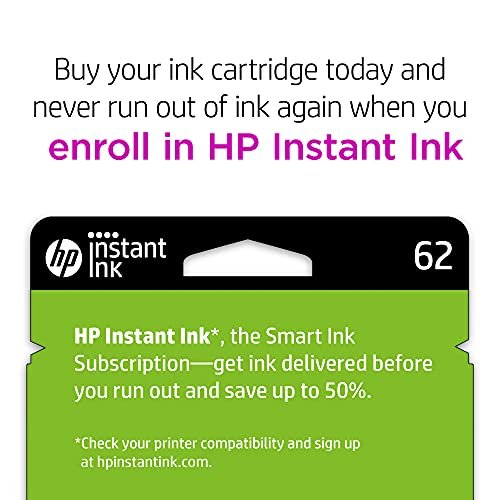 Hp 62 Black/Tri-Color Ink (2-Pack)  Works With Hp Envy 5540, 5640, 5660, 7640  Series, Hp Officejet 5740, 8040 Series, Hp Officejet Mobile 200, 250 S -  Imported Products from USA - iBhejo