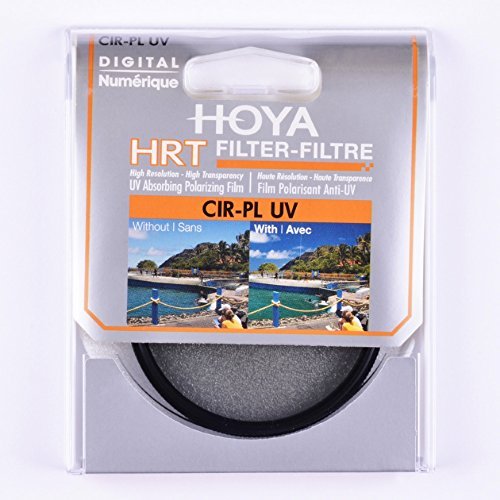 Hoya 77Mm Hrt Circular Pl Polarizer Uv Multi-Coated Glass Filter