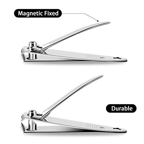 Nail Clippers with Catcher, Professional Stainless Steel Fingernail and Toenail  Clipper Cutter, Trimmer Set for Men and Women(Small) - Imported Products  from USA - iBhejo