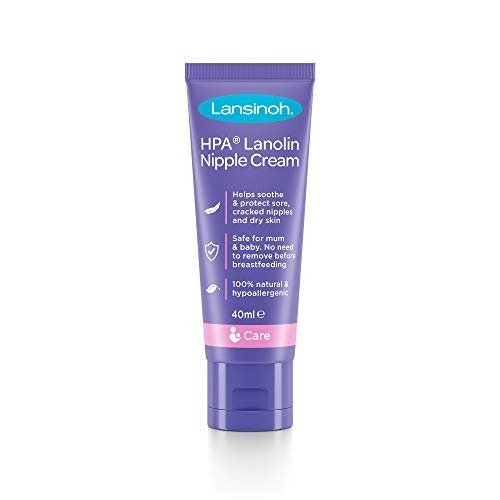 Lansinoh Lanolin Nipple Cream, Safe for Baby and Mom, Breastfeeding  Essentials, 3 Mini Tubes, Each 0.25 Ounces