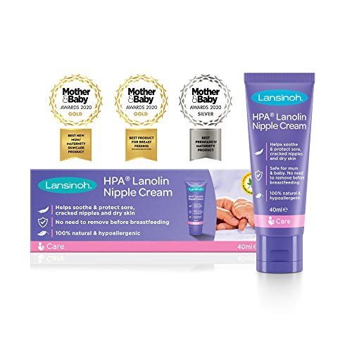 Lansinoh HPA Lanolin Nipple Cream, 7g Minis (2-Pack)