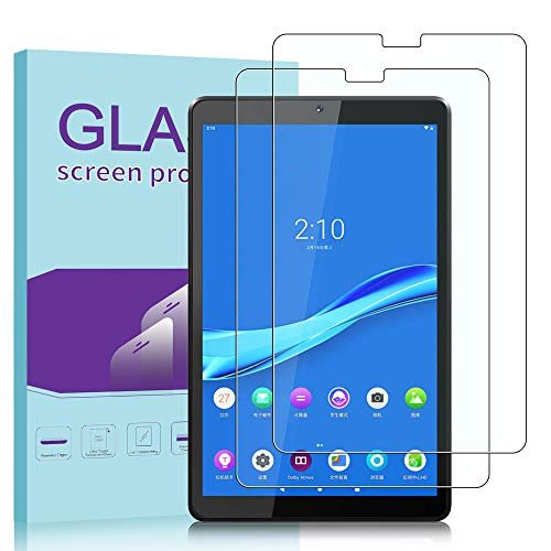 2-Pack WRJ Screen Protector for Lenovo Tab M10 Plus FHD 10.3 inch,HD Anti-Scratch Anti-Fingerprint No-Bubble 9H Hardness Tempered Glass 