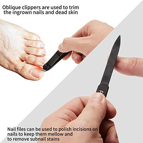 Nail Clippers Set,Toe Nail/Toenail Clippers And Fingernail Clippers For  Men/Women/Kids,4 Pic Nail Cutter Set Include Nail File Gifts For Women And  Me - Imported Products from USA - iBhejo