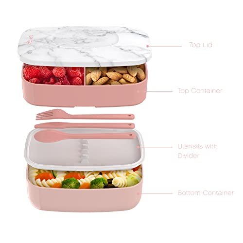 Bentgo Classic - All-In-One Stackable Bento Lunch Box - Modern