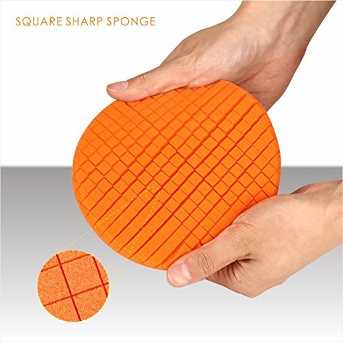 Buffing Sponge Pads , Spta 5Pcs 6.5 Inch Face For 6 Inch 150Mm Backing  Plate Compound , Cutting Polishing Pad Kit For Car Buffer Polisher  Compounding - Imported Products from USA - iBhejo