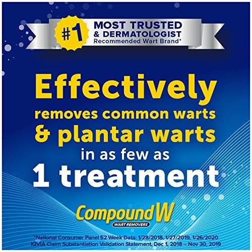 Compound W Freeze Off Remover, 8 Applications, White, 1 Count