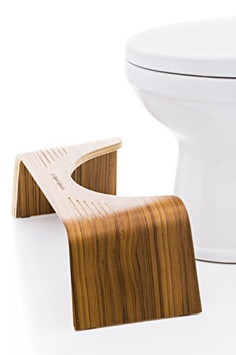7 The Original Bathroom Toilet Stool White - Squatty Potty