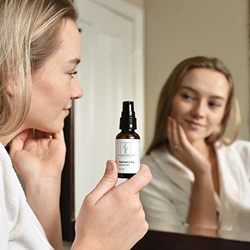 Life Essentials Retinol Serum 2.5% For Wrinkles, Fine Lines, Acne Scars, &  Skin Blemishes- Vitamin A + Hyaluronic Acid, Vitamin E, Organic Green Tea,  - Imported Products from USA - iBhejo