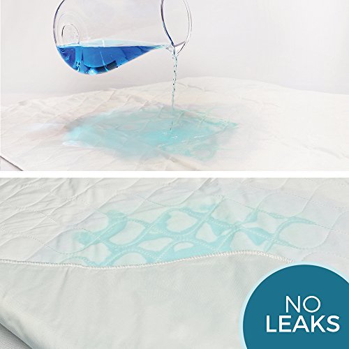 Waterproof Incontinence Bed Pads Reusable Bed Wetting Protection Pad  34x52