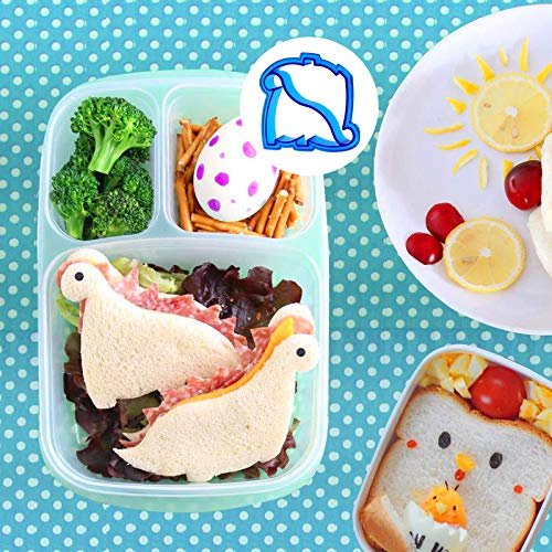 Kids Sandwich Cutters Set - Cookie, Vegetable, Fruits Shapes Food