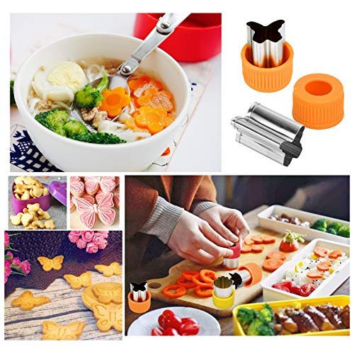 Kids Sandwich Cutters Set - Cookie, Vegetable, Fruits Shapes Food