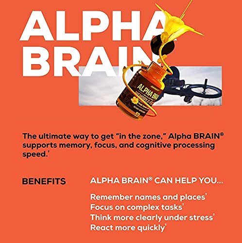 ONNIT: Alpha Brain 30Pkt Lemon, 30 bx