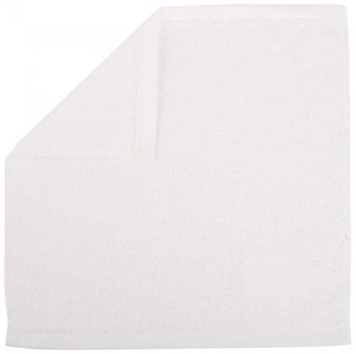 Basics Fast Drying Bath Towel, Extra Absorbent, Terry Cotton  Washcloth, 12 x 12 Inch, White - Pack of 24