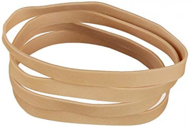 Basics Rubber Bands, Size 64 (3-1/2 X 1/4 Inch), 320 Bands/1 Lb  Pack, 3-Pack, Tan - Imported Products from USA - iBhejo