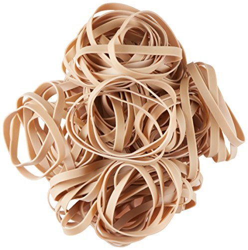 Basics Rubber Bands, Size 64 (3-1/2 X 1/4 Inch), 320 Bands