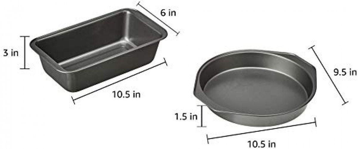 Basics 6-Piece Nonstick, Carbon Steel Oven Bakeware Baking Set