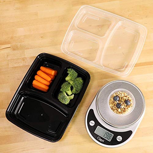 Freshware Meal Prep Containers with Lids [40 Pack] Food Storage