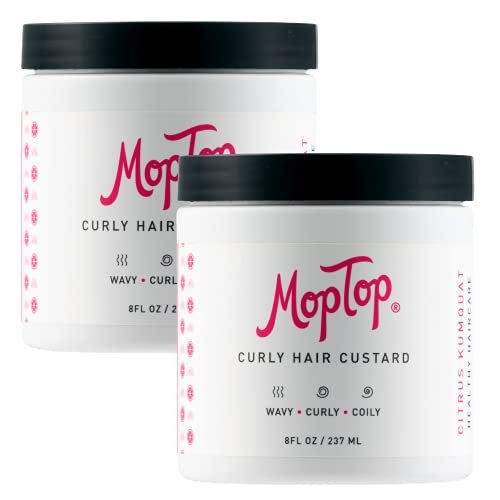 MopTop Curly Hair Custard Gel for Fine, Thick, Wavy, Curly & Kinky-Coily  Natural hair, Anti Frizz Curl Moisturizer, Definer & Lightweight Curl  Activa - Shop Imported Products from USA to India Online -
