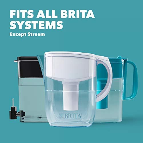 Brita Water Filter Replacements for Water Bottles, Lasts 2 Months, Reduces  Chlorine Taste and Odor, 3 Count