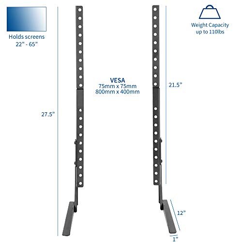 Vivo universal deals tabletop tv stand