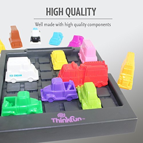 Thinkfun Rush Hour Junior Traffic Jam Logic Game And Stem Toy For Boys And  Girls Age 5 And Up - Junior Version Of The International Seller Rush Hour -  Imported Products from USA - iBhejo