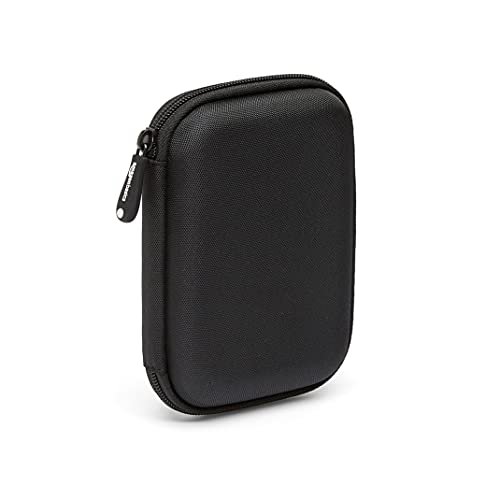 Basics External Hard Drive Portable Carrying Case, Black