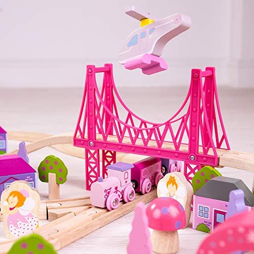 bigjigs toys fairy town train set