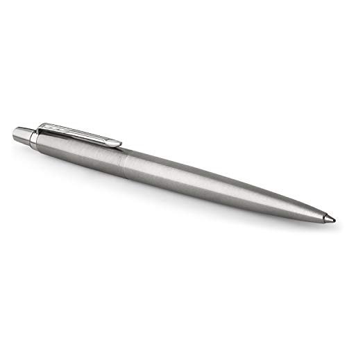 Parker Jotter Ballpoint Pen, Stainless Steel With Chrome Trim, Medium Point  Blue Ink, Gift Box - Imported Products from USA - iBhejo