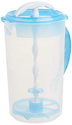 Dr. Brown's Baby Formula Mixing Pitcher with Adjustable Stopper, Locking  Lid, & No Drip Spout, 32oz, BPA Free, Black