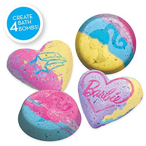 Barbie Make Your Own Bath Bomb Kit by Horizon Group USA DIY Four