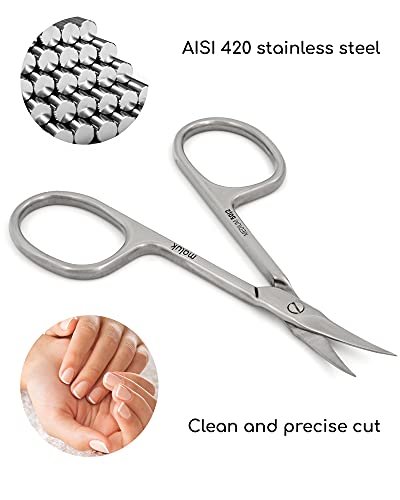 Professional Cuticle Scissors Maluk Medium - Imported Products from USA -  iBhejo