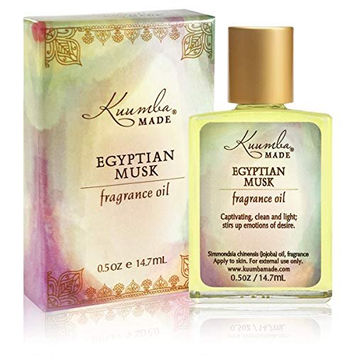 KUUMBA MADE Egyptian Musk Fragrance Oil 0.5 Ounce Imported