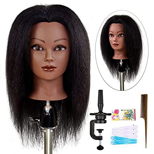 Joedir Wig Stand Wig Head Mannequin Doll Head For Wigs Mannequin