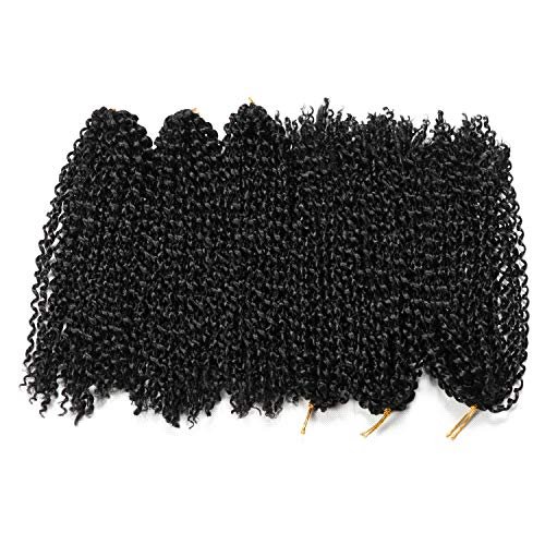 12 Inch Short Passion Twist Hair Marlybob Crochet Hair 6 Small Bundles  Kinky Curly Crochet Hair Short Crochet Braids Jerry Curly Crochet Hair  Kinky T - Imported Products from USA - iBhejo