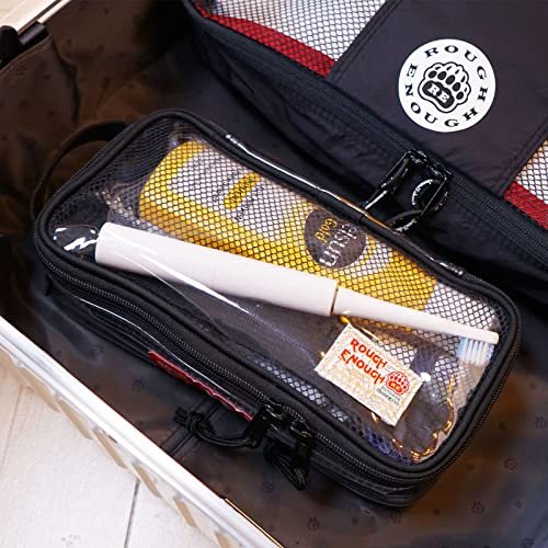Makeup Bags Set PVC Clear Travel Toiletry Bag Kit with Handle Straps  Waterproof Clear Zipper Pouches Portable Luggage Cosmetic Bag Set for Women  Men Airport Airline Vacation Organization - white 
