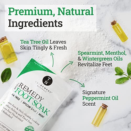 Foot Cure Callus Remover Gel Kit With Tea tree Oil Foot Soak 