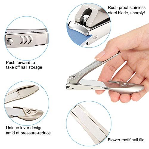 Elderly Toenail Scissors Long Handled Toenail Trimmers Clippers Curved Head  for Thick Toe Nails Men Women Easy Cuticle Scissor - Imported Products from  USA - iBhejo