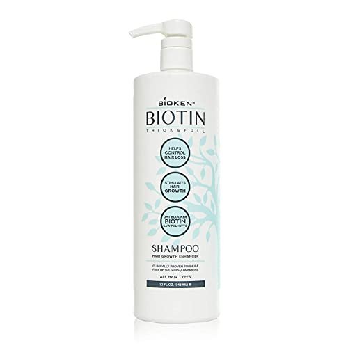 Bioken] Biotin Thick & Full Hair Growth Enhancer Shampoo - Helps Control Hair  Loss, Stimulates Hair Growth & DHT Blocker ( oz) - Shop Imported  Products from USA to India Online - iBhejo