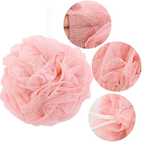 1 Pack, Black Bath Sponge Xl 75g Soft Shower Loofahs Balls For