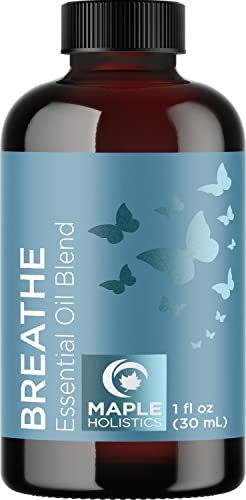 Breathe Blend Essential Oil for Diffuser - Invigorating Breathe Essential  Oil Blend with Eucalyptus Peppermint Tea Tree and Mint Essential Oils for