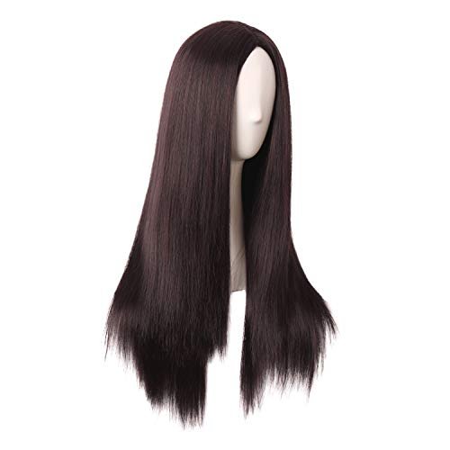 MapofBeauty 28 Inch 70cm Women Special Long Straight Synthetic Wig