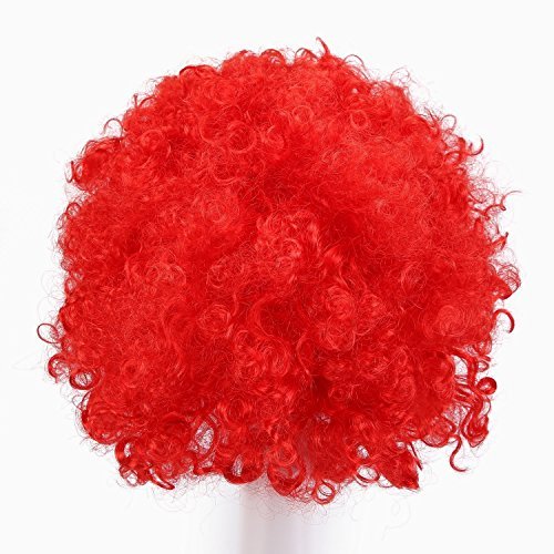 35cm red outlet wig