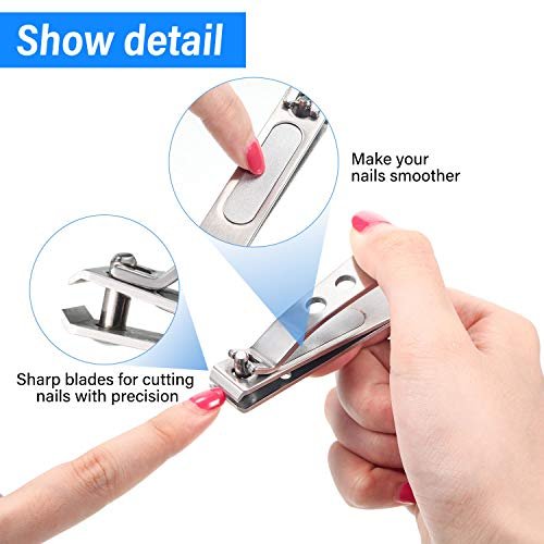 Chiropody Toe Nail Clippers for Thick Nails Podiatry Heavy Duty Nail Cutters  for Thick Nail and Toenails Straight Jaw Nail Cutter 